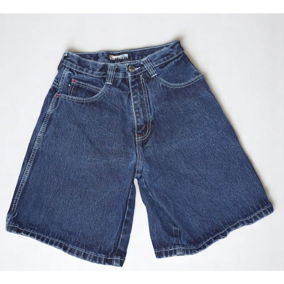 Southpole Denim Jorts | Size 12 | Y2K Baggy Jean Shorts Vintage - Picture 1 of 11